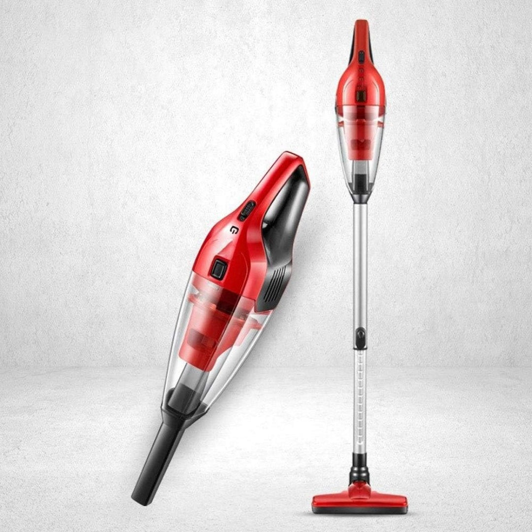 Cet aspirateur balai combine le nettoyage des bords et une utilisation sans fil