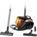 Aspirateur de sol sur roues integrant la collecte sans sac et une separation cyclonique
