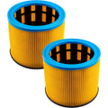 Lot de 2 filtres plisses integrant le remplacement du filtre et retention de la poussiere