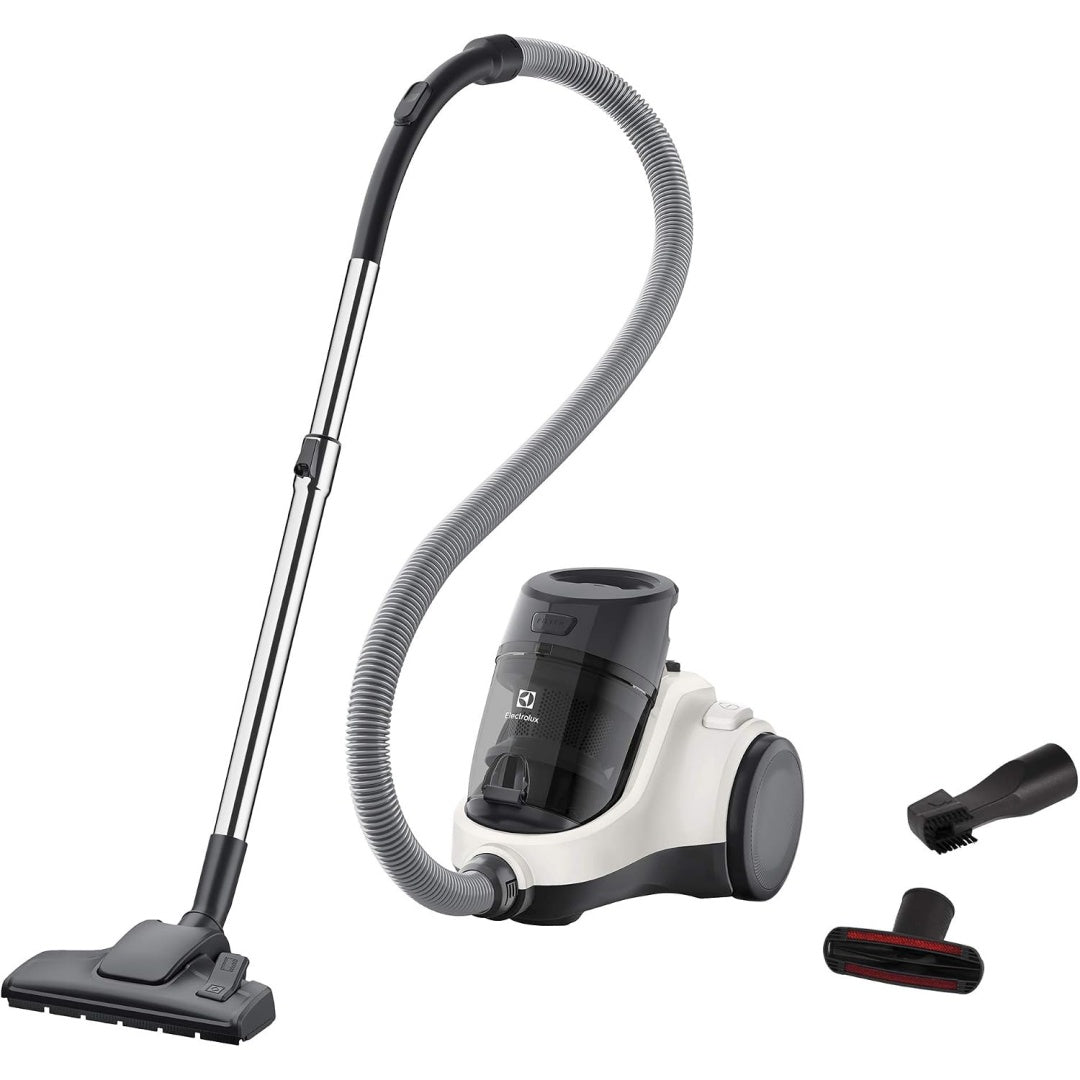 Aspirateur de sol sur roues integrant l'entretien des sols et la collecte de la poussiere
