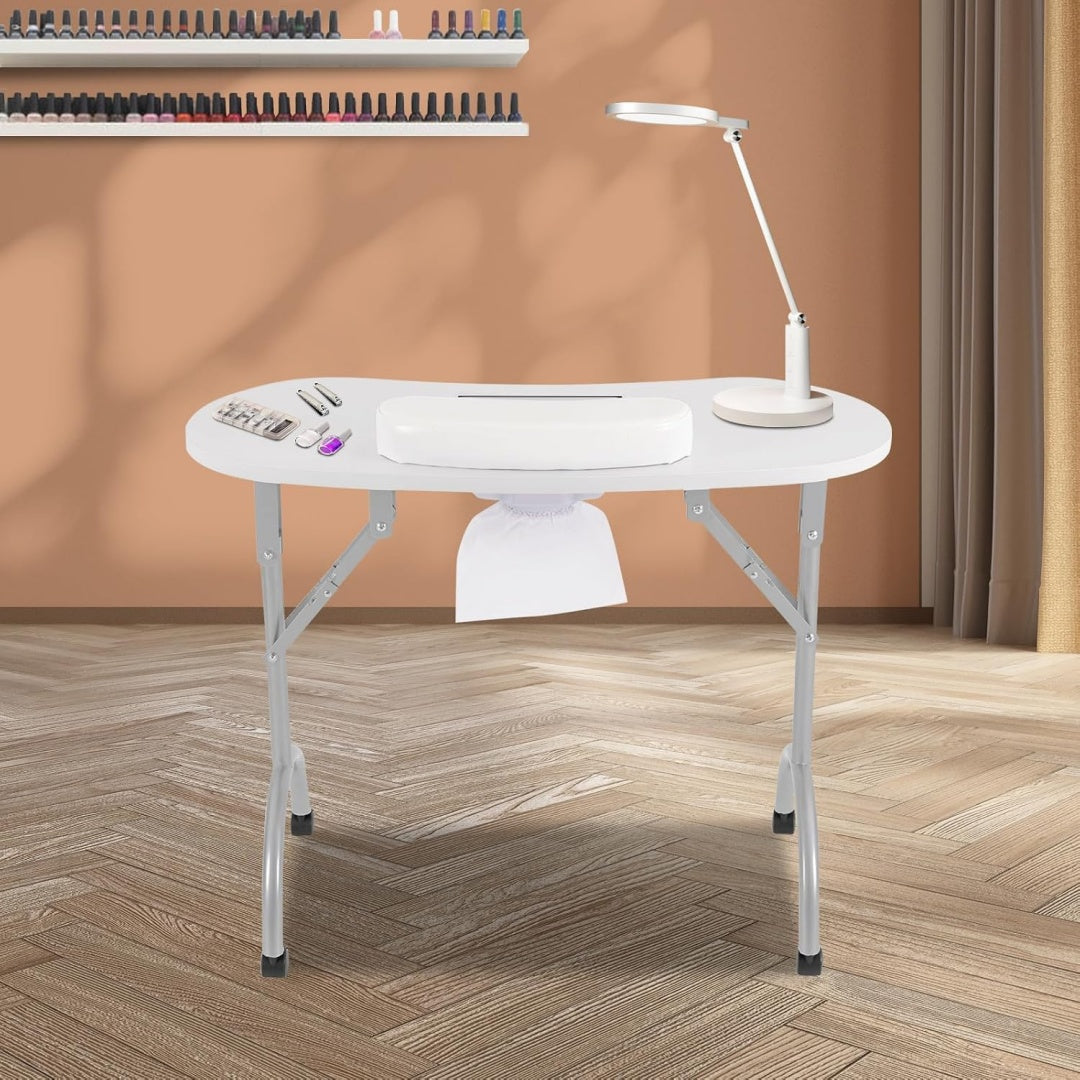 Aspirateur pour manucure proposant une structure pliable