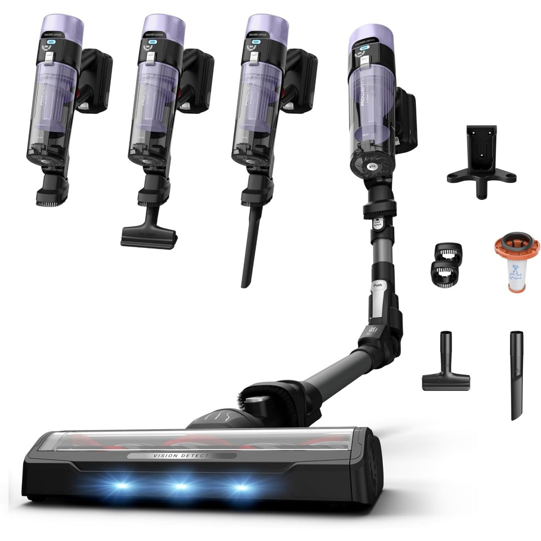 Aspirateur vertical proposant l'entretien des sols